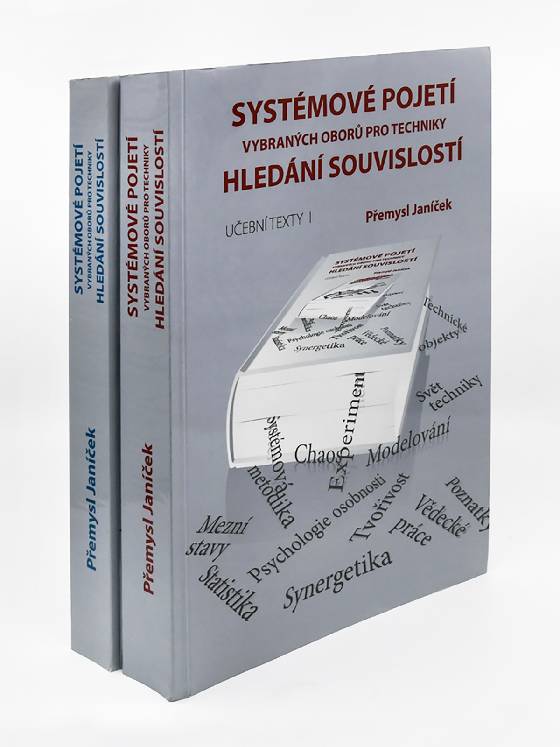 Obálka knihy Systémové pojetí vybraných oborů pro techniky. 
Hledání souvislostí
 (1. a 2. díl)
