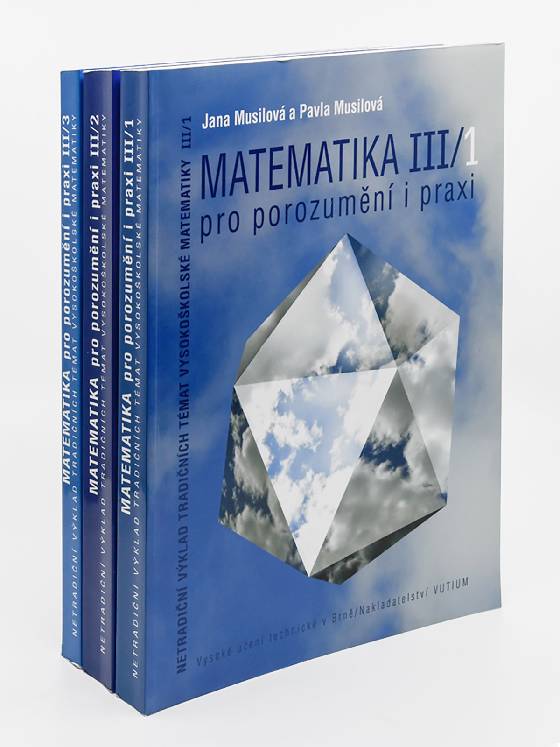 Obálka knihy Matematika III/1-3 pro porozumění i praxi